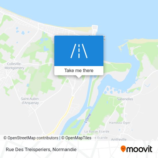 Rue Des Treisperiers map