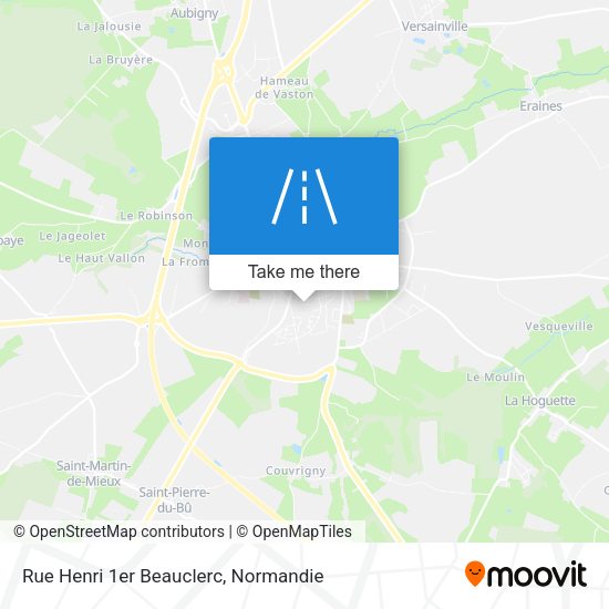 Rue Henri 1er Beauclerc map