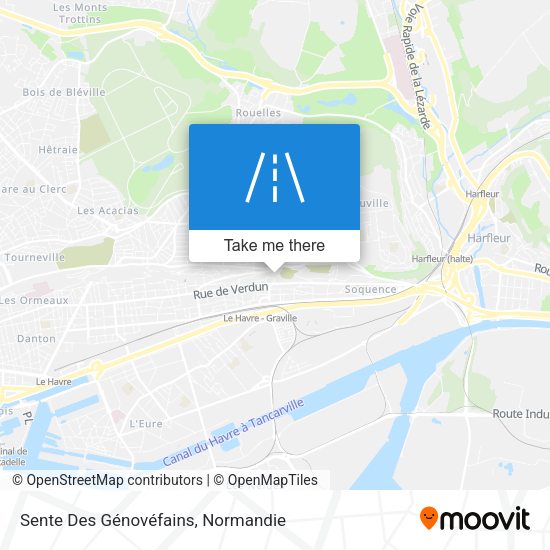 Sente Des Génovéfains map