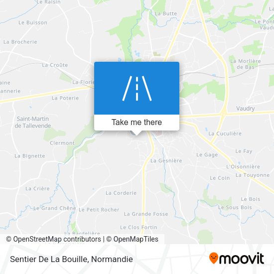 Sentier De La Bouille map