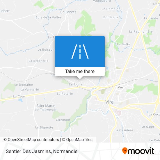 Sentier Des Jasmins map