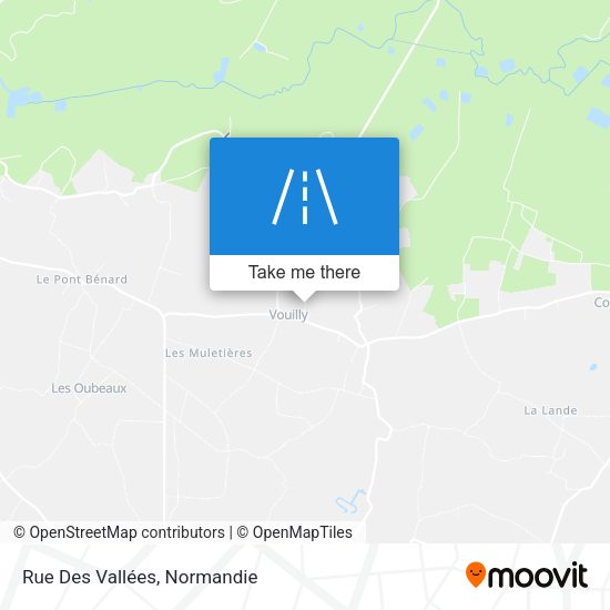 Rue Des Vallées map