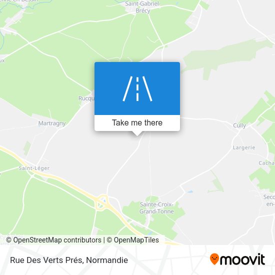 Rue Des Verts Prés map