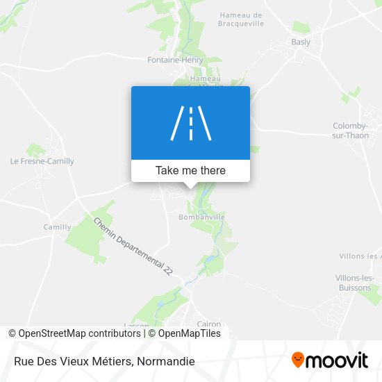 Rue Des Vieux Métiers map