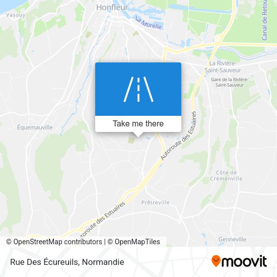 Rue Des Écureuils map