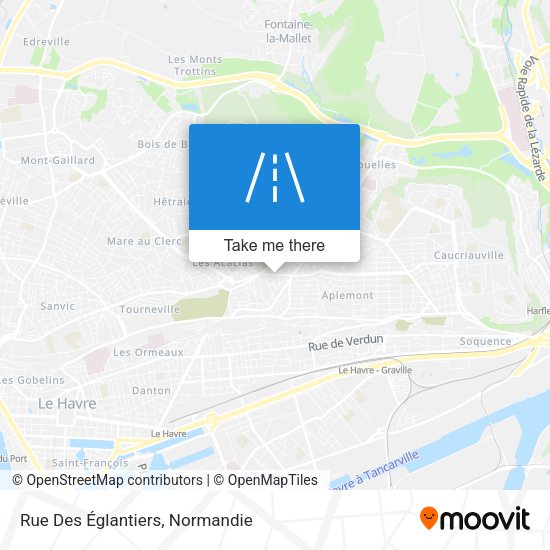 Rue Des Églantiers map