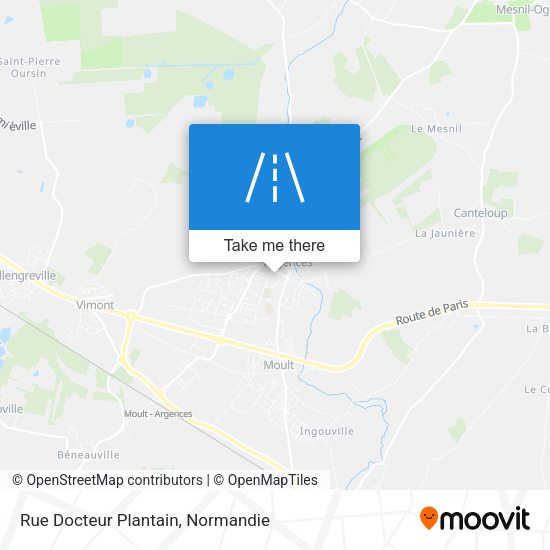 Rue Docteur Plantain map