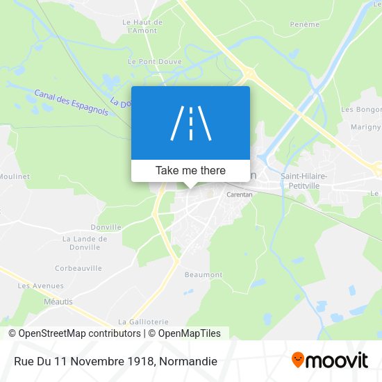 Rue Du 11 Novembre 1918 map