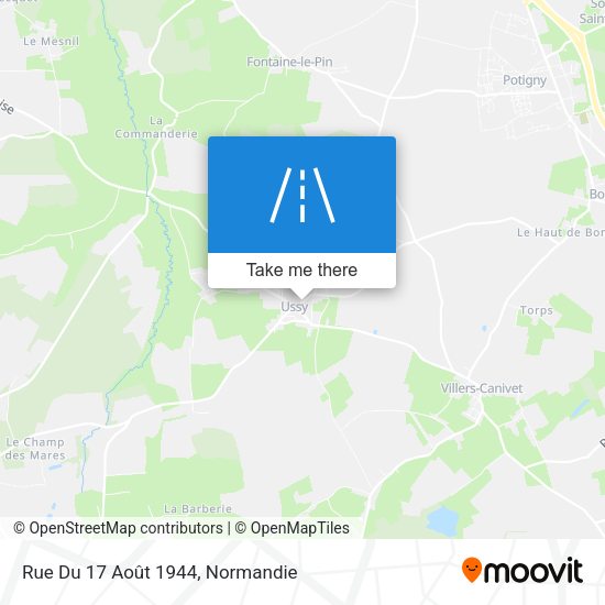 Rue Du 17 Août 1944 map