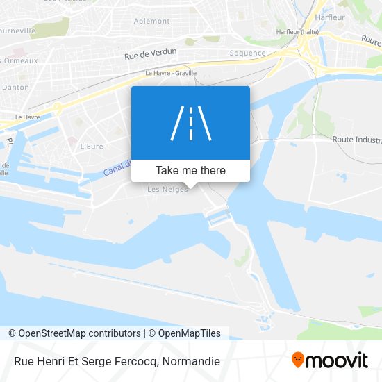 Rue Henri Et Serge Fercocq map