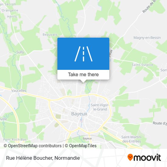 Rue Hélène Boucher map