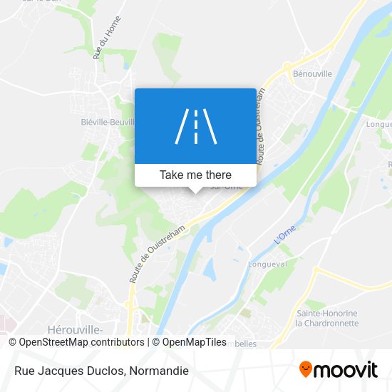 Rue Jacques Duclos map