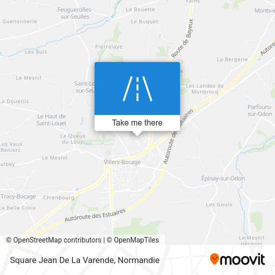 Square Jean De La Varende map