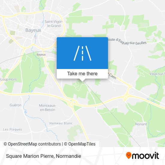 Square Marion Pierre map