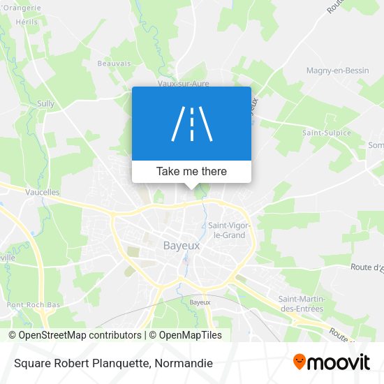 Square Robert Planquette map