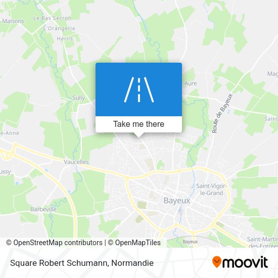 Square Robert Schumann map