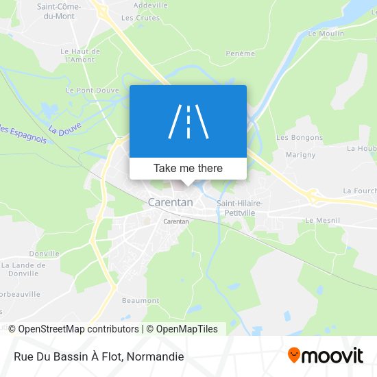 Rue Du Bassin À Flot map