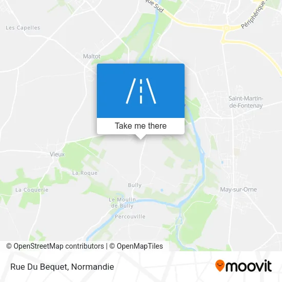 Rue Du Bequet map