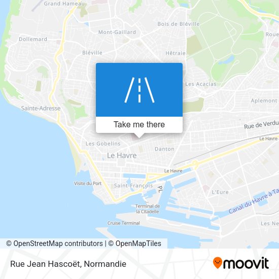 Rue Jean Hascoët map