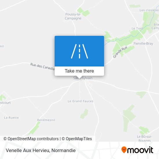 Venelle Aux Hervieu map