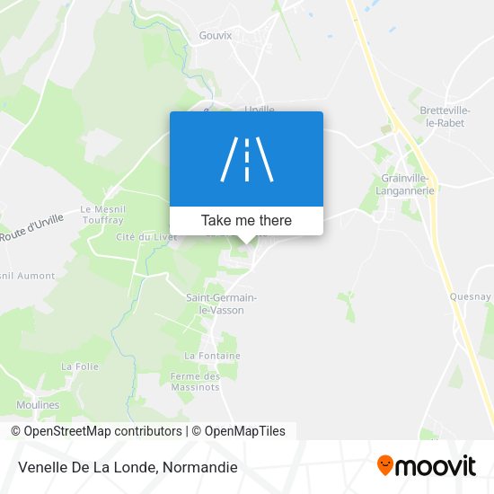 Venelle De La Londe map