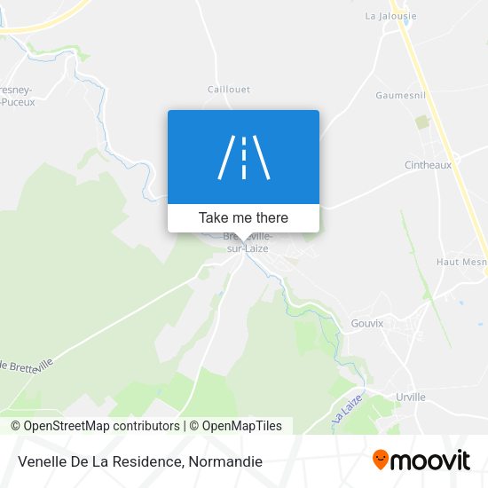 Venelle De La Residence map