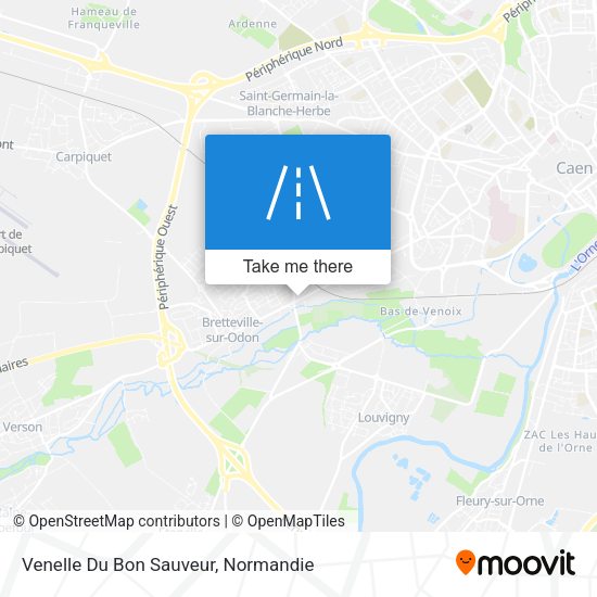 Venelle Du Bon Sauveur map