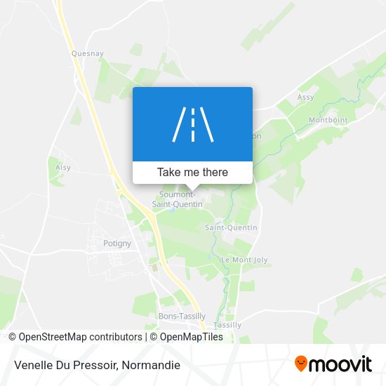 Venelle Du Pressoir map