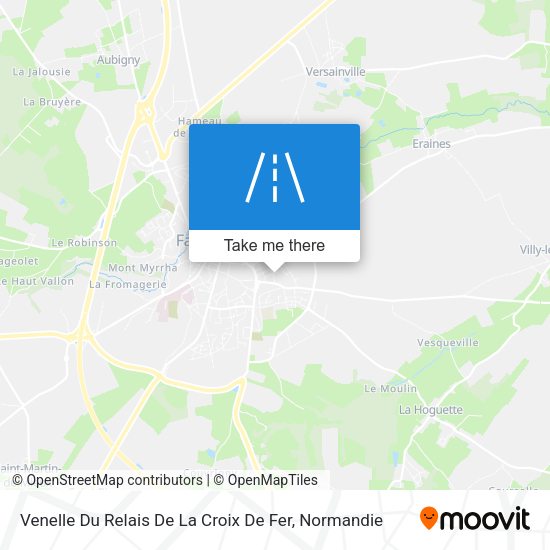 Venelle Du Relais De La Croix De Fer map