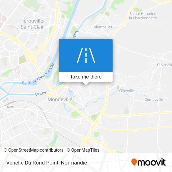 Venelle Du Rond Point map
