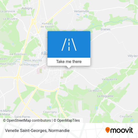 Venelle Saint-Georges map