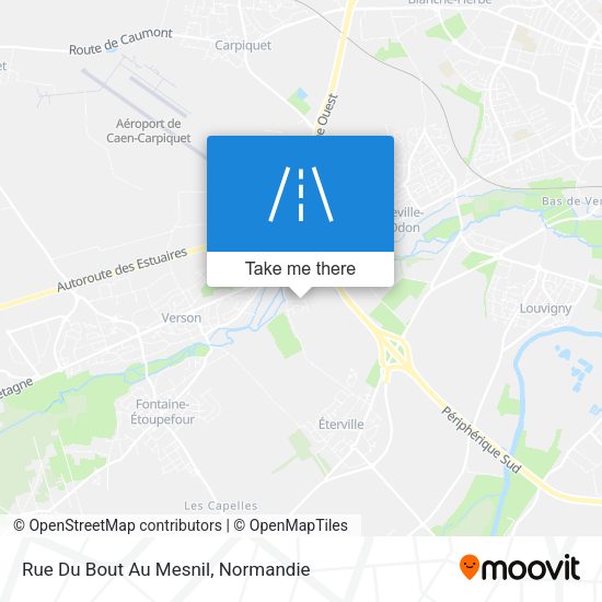 Rue Du Bout Au Mesnil map
