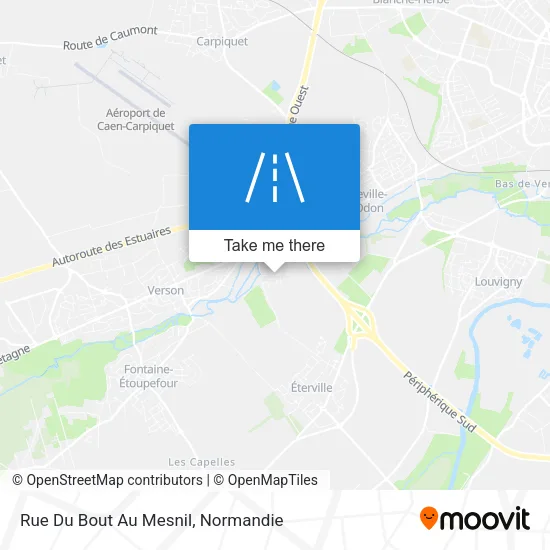 Rue Du Bout Au Mesnil map