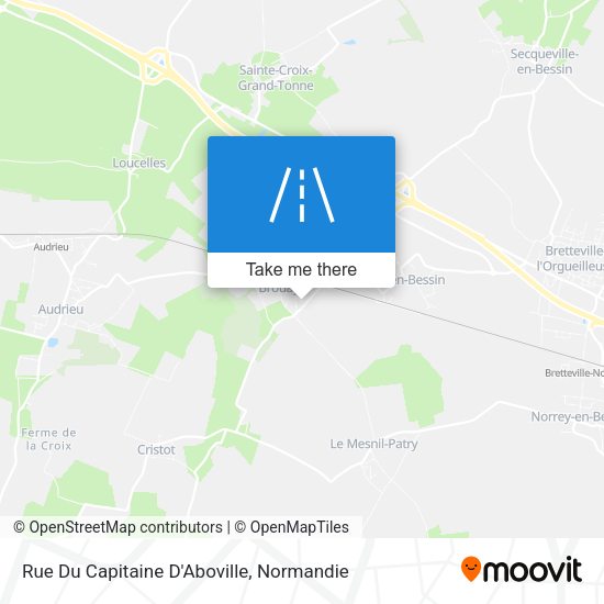 Rue Du Capitaine D'Aboville map