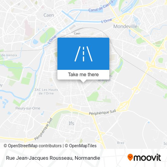 Rue Jean-Jacques Rousseau map