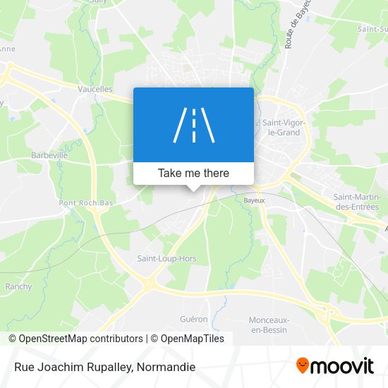 Rue Joachim Rupalley map