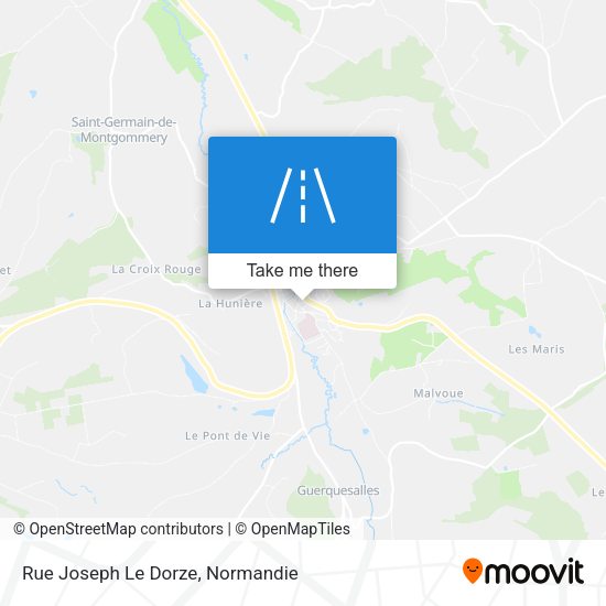 Rue Joseph Le Dorze map
