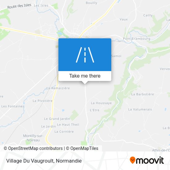 Village Du Vaugroult map