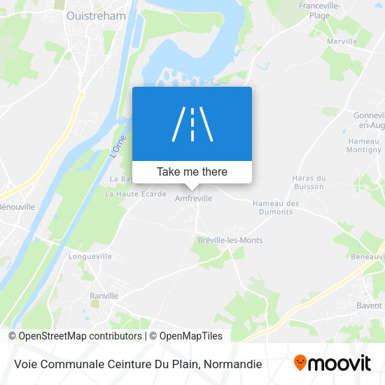 Voie Communale Ceinture Du Plain map