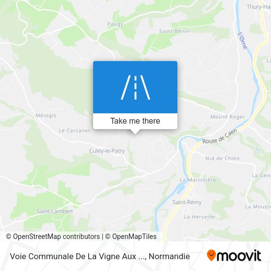 Voie Communale De La Vigne Aux ... map