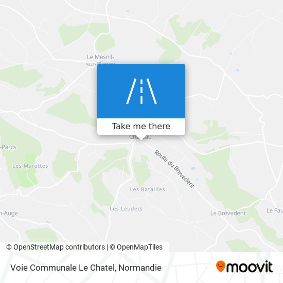 Voie Communale Le Chatel map