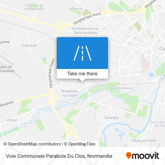 Voie Communale Parabole Du Clos map