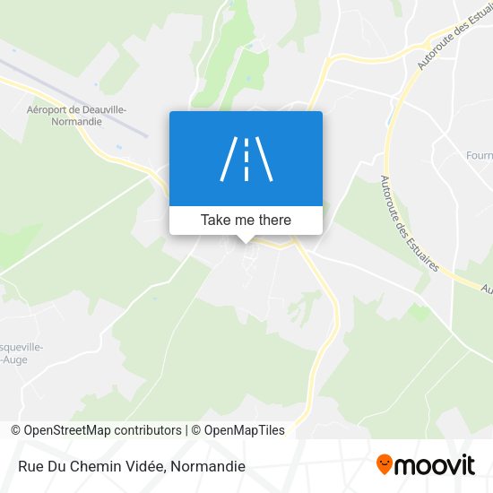 Rue Du Chemin Vidée map