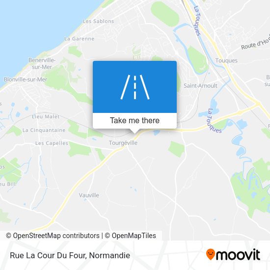 Rue La Cour Du Four map