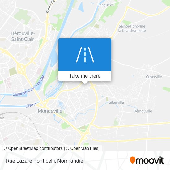 Rue Lazare Ponticelli map