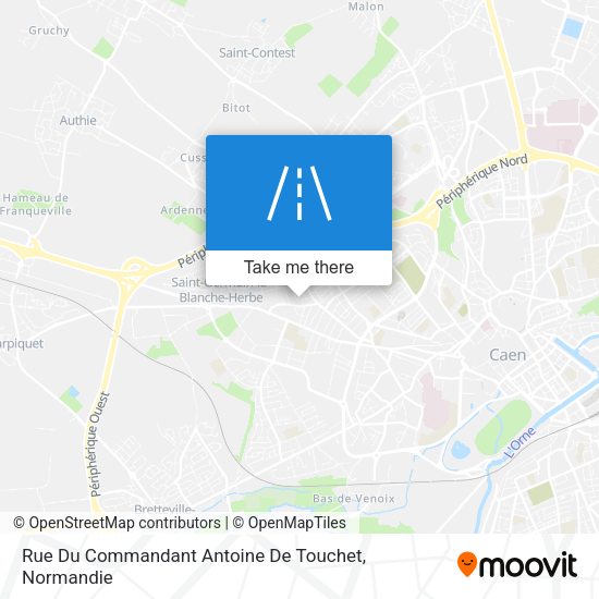 Rue Du Commandant Antoine De Touchet map