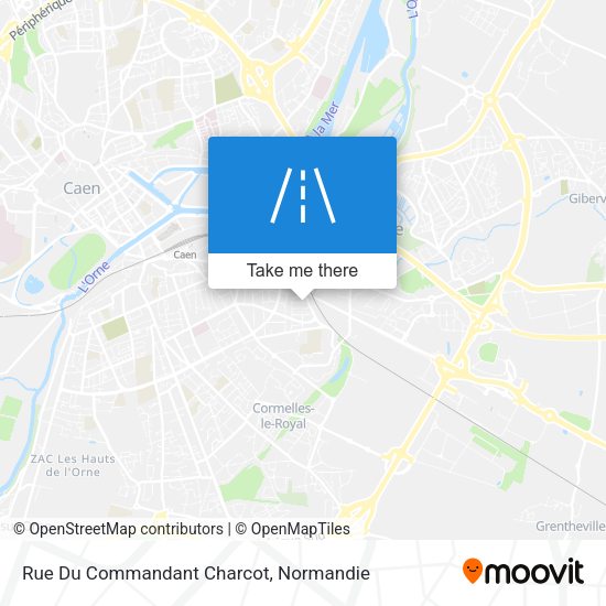 Rue Du Commandant Charcot map