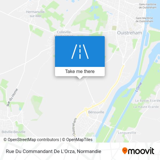 Rue Du Commandant De L'Orza map