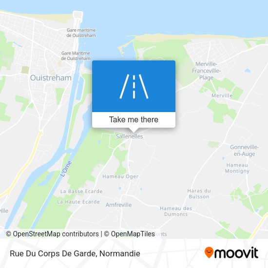 Rue Du Corps De Garde map