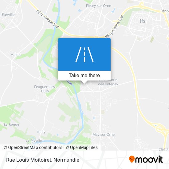Rue Louis Moitoiret map